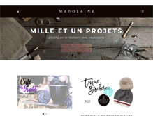 Tablet Screenshot of madolaine.com